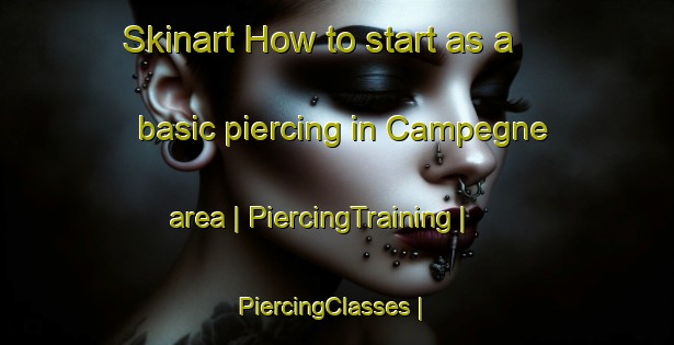 Skinart How to start as a basic piercing in Campegne area | PiercingTraining | PiercingClasses | SkinartTraining-Haiti